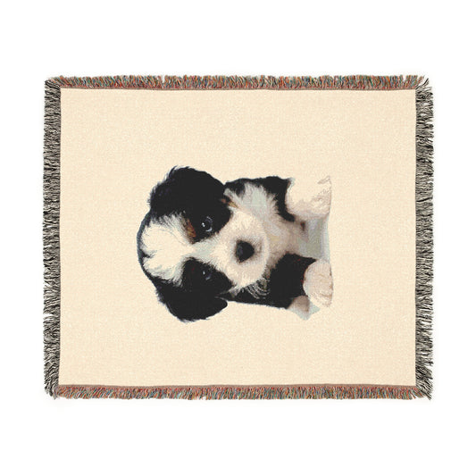 Custom Woven Blanket- Pet Image Blanket