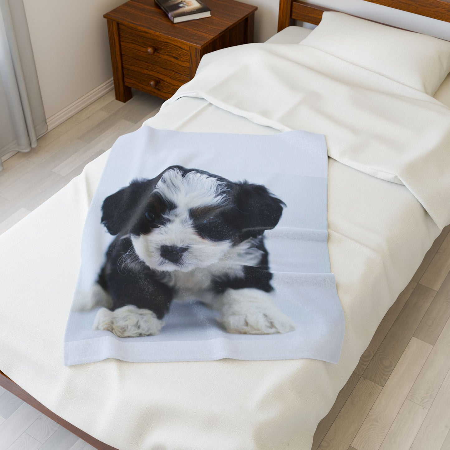 Plush Velveteen Blanket- Custom Pet Blanket