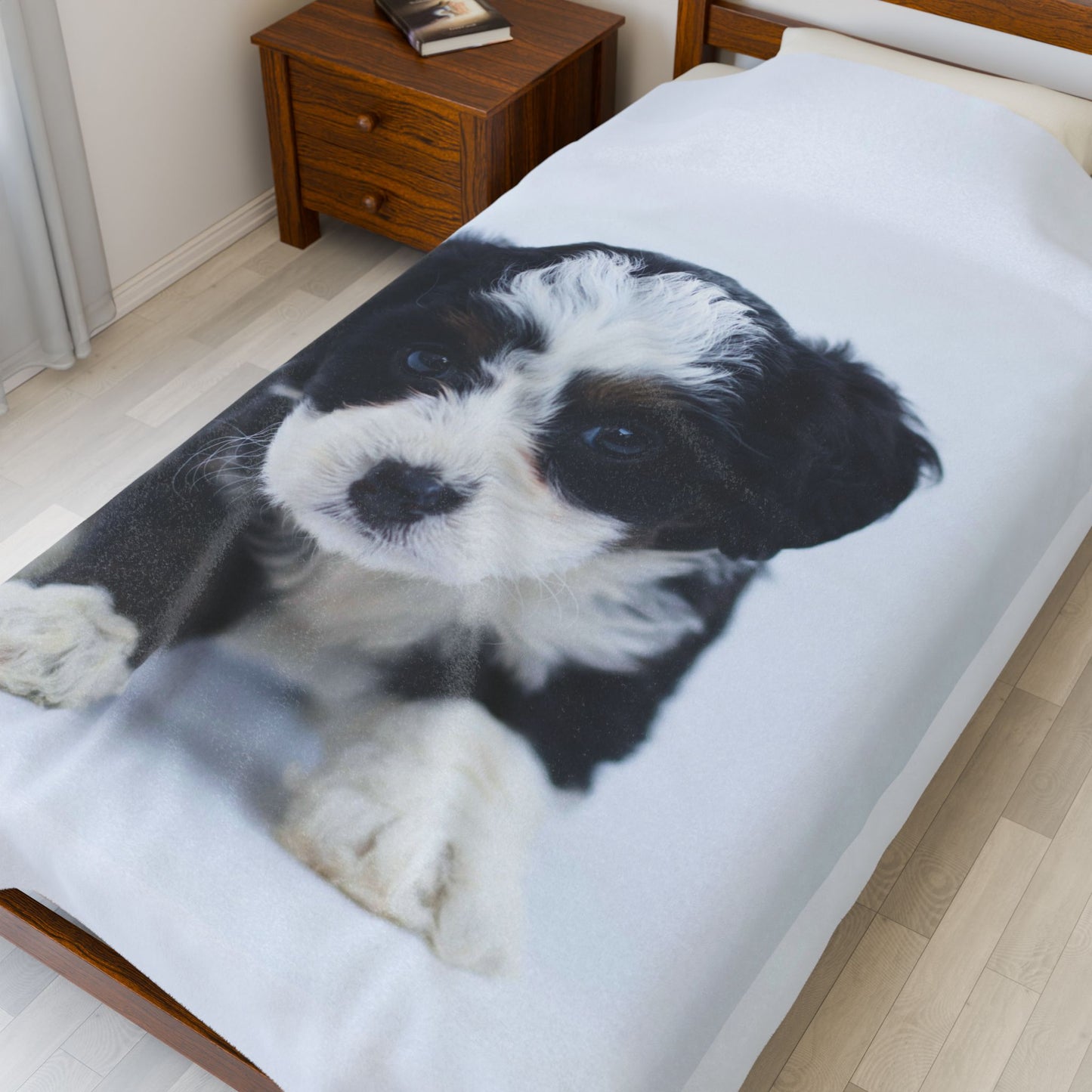 Plush Velveteen Blanket- Custom Pet Blanket