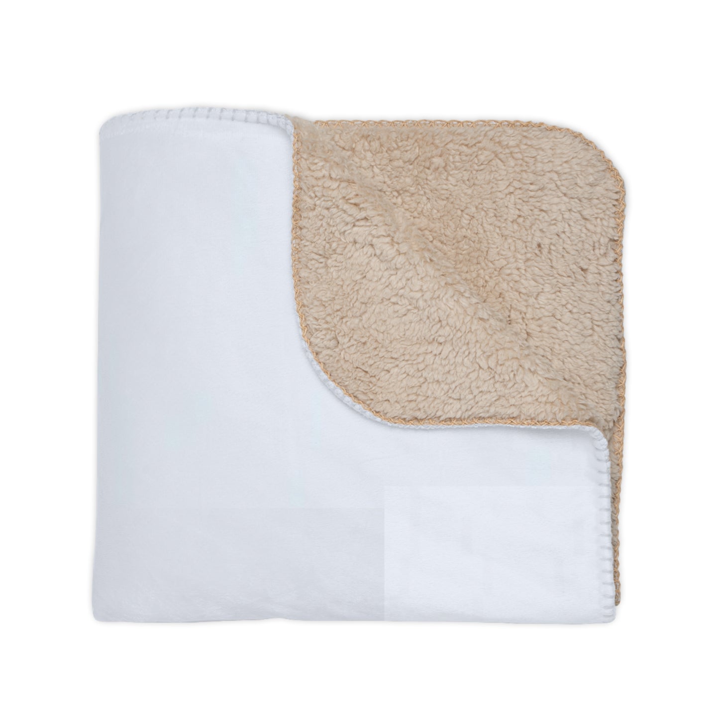 Tan Colored Sherpa Blanket- Custom Pet Blanket