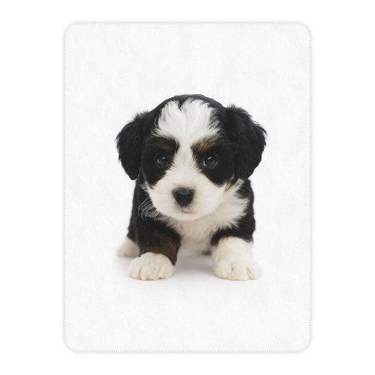 Tan Colored Sherpa Blanket- Custom Pet Blanket