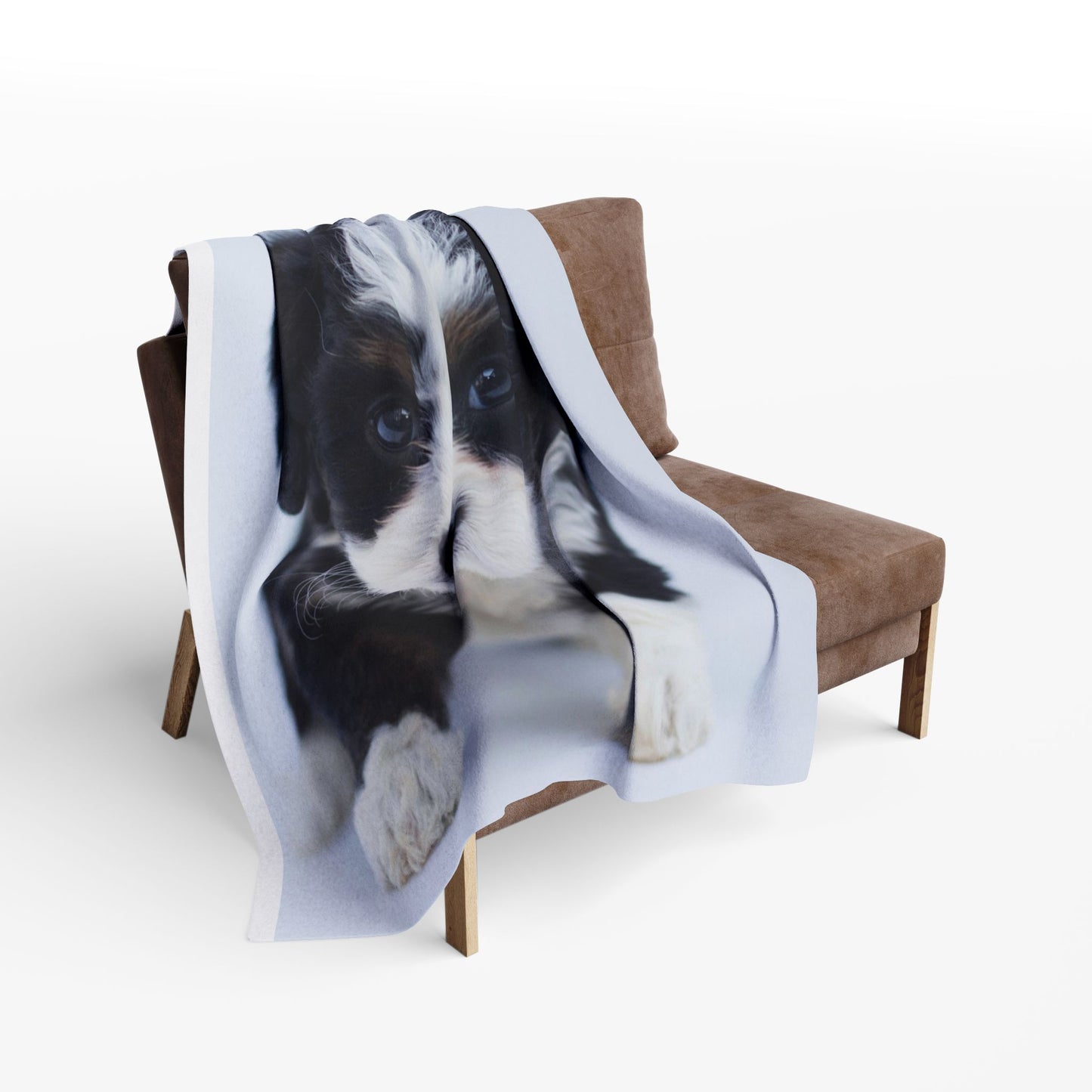 Custom Pet Image Arctic Fleece Blanket