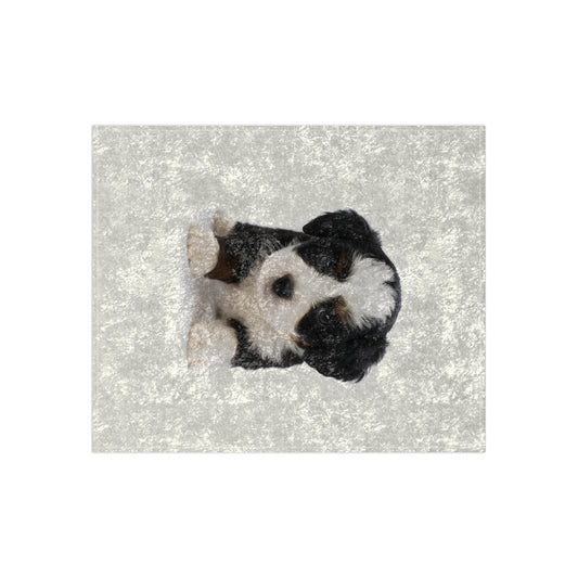 Crushed Velvet Blanket- Custom Pet Blanket