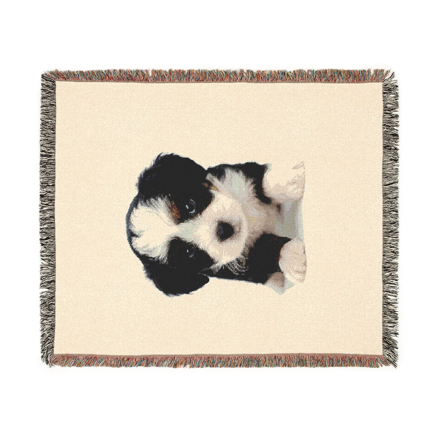 Custom Woven Blanket- Pet Image Blanket