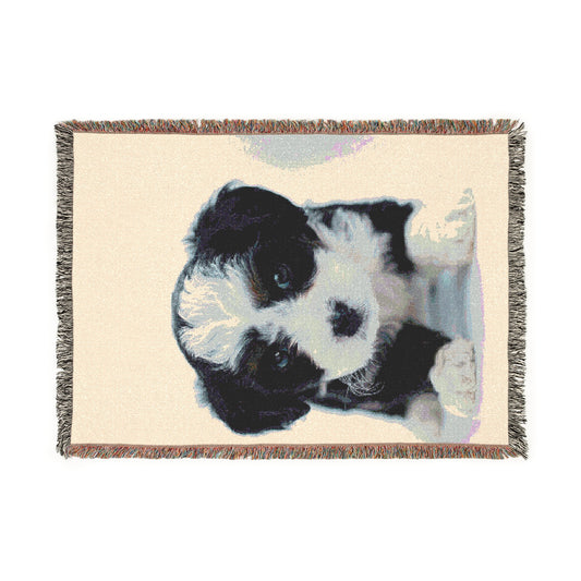 Custom Woven Blanket- Pet Image Blanket