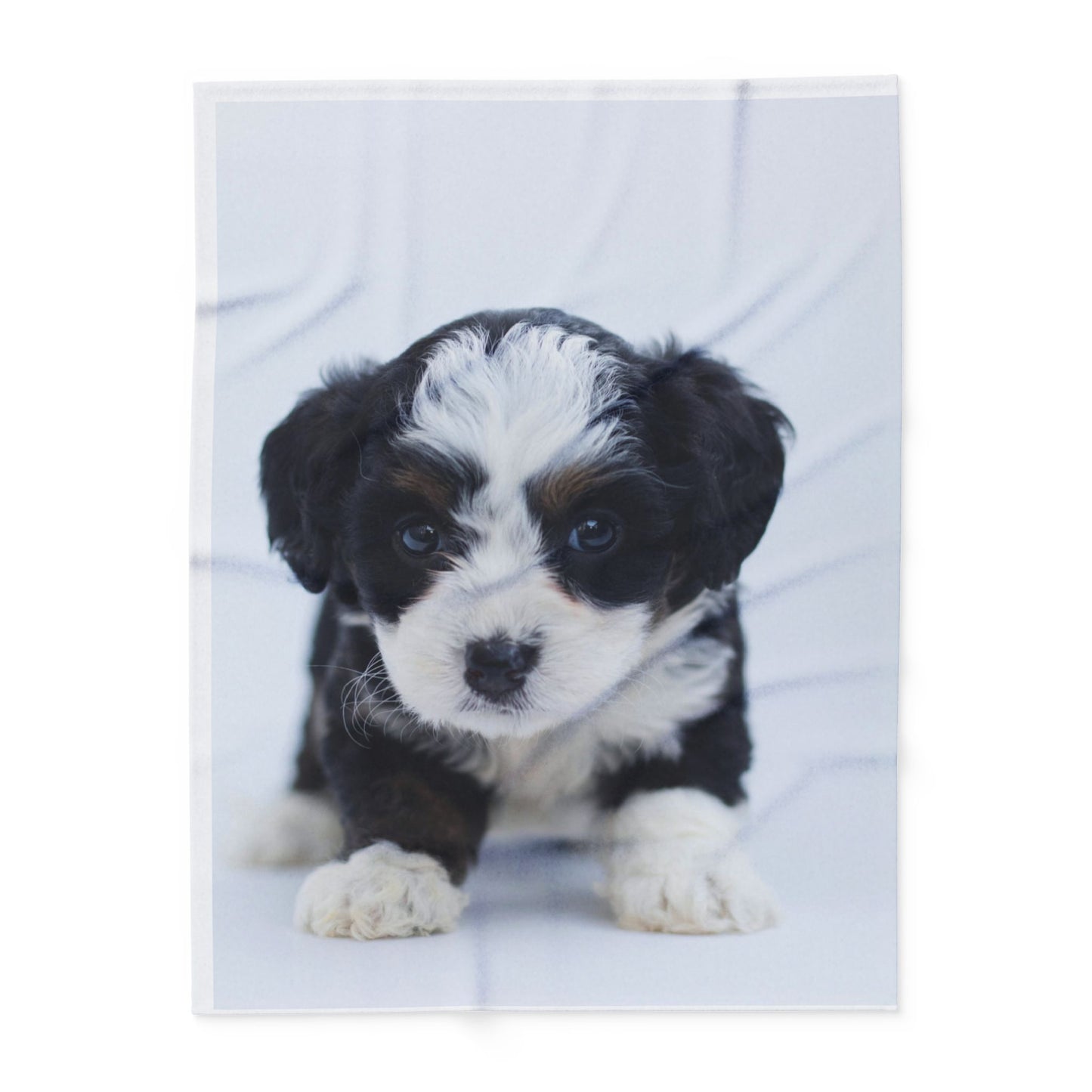 Custom Pet Image Arctic Fleece Blanket