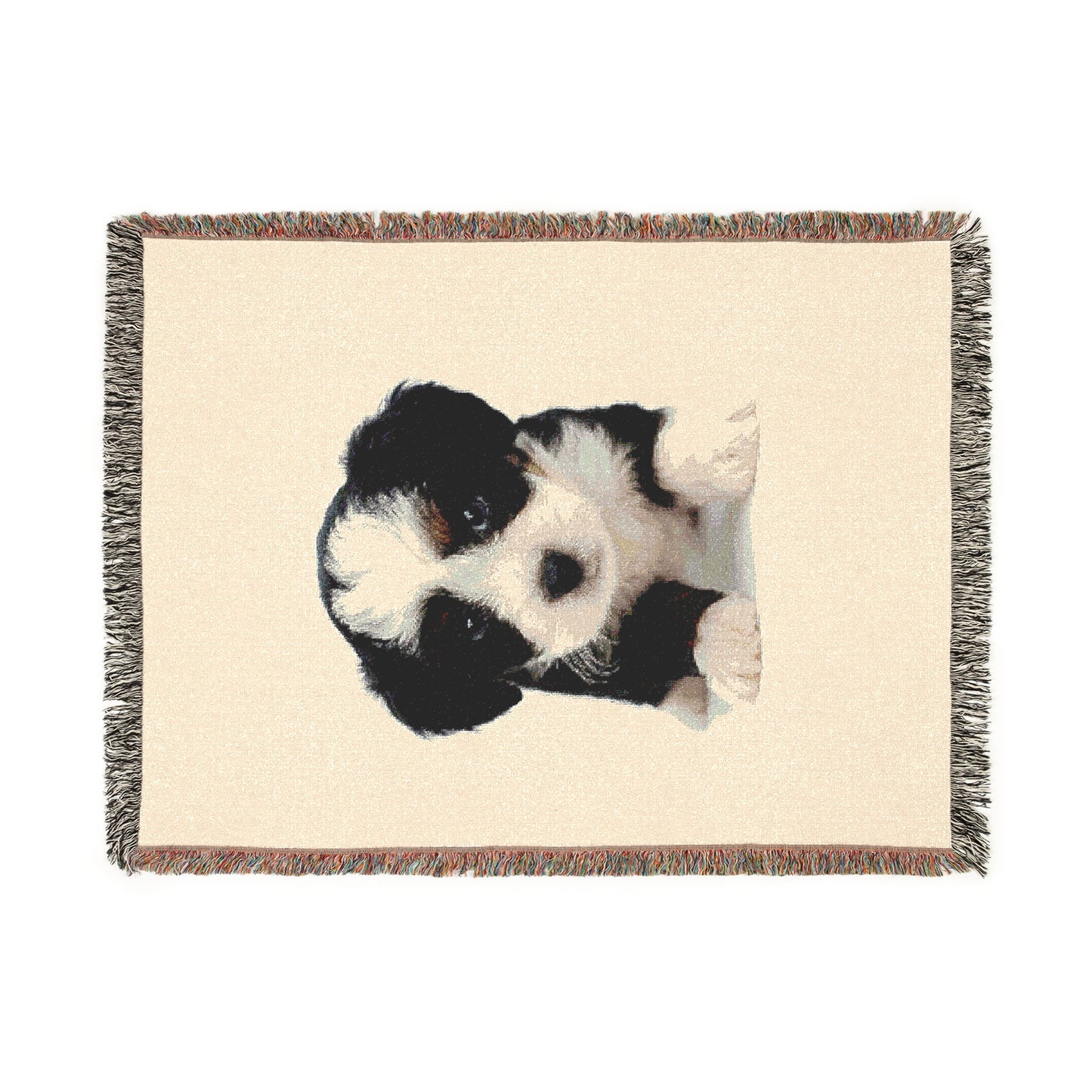 Custom Woven Blanket- Pet Image Blanket