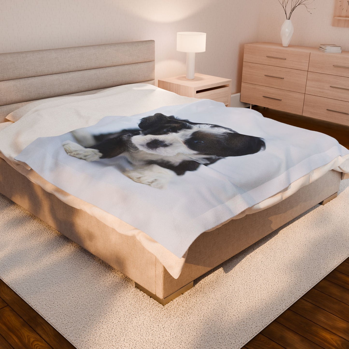 Plush Velveteen Blanket- Custom Pet Blanket