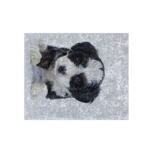 Crushed Velvet Blanket- Custom Pet Blanket