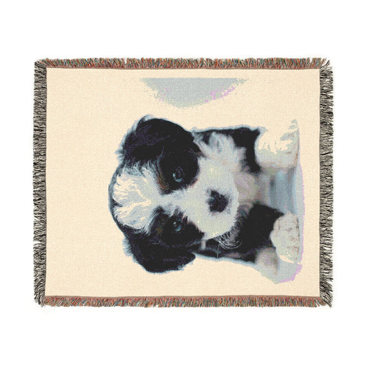 Custom Woven Blanket- Pet Image Blanket