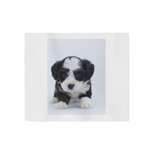 Custom Pet Image Sweatshirt Blanket