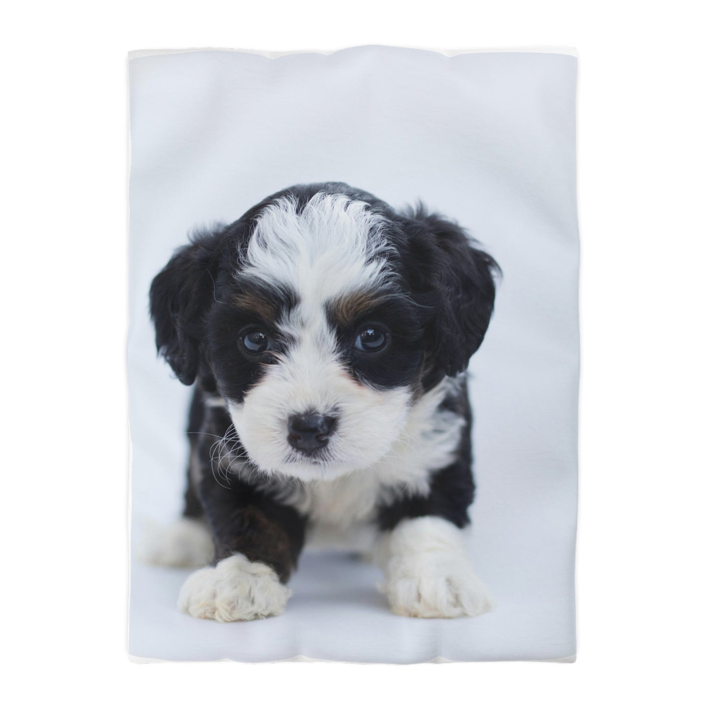 Custom Pet Image Microfiber Duvet Cover Blanket