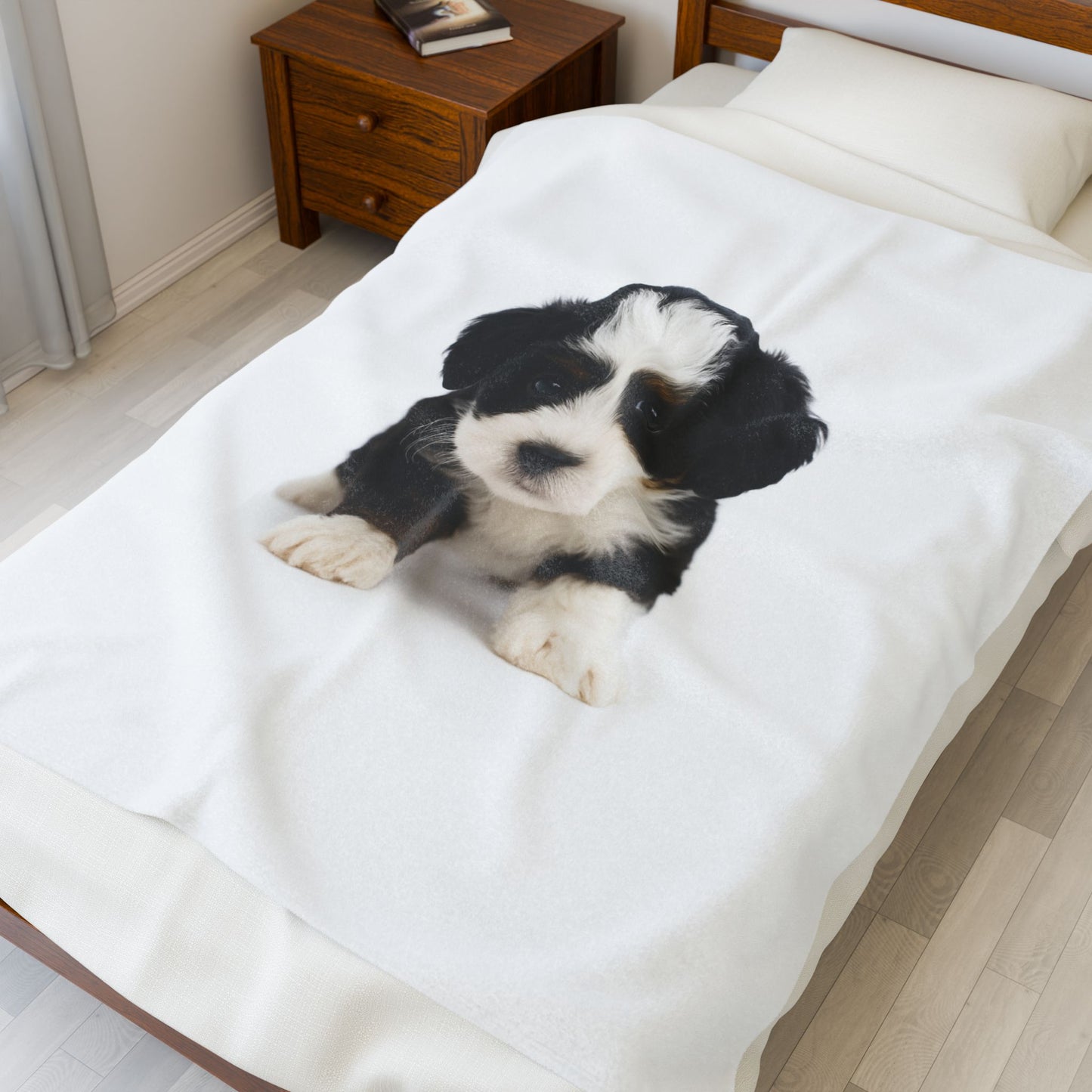 Plush Velveteen Blanket- Custom Pet Blanket