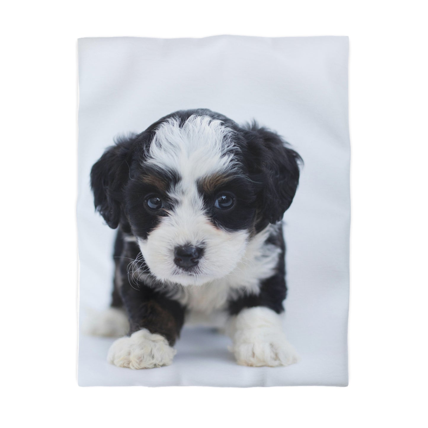 Custom Pet Image Microfiber Duvet Cover Blanket