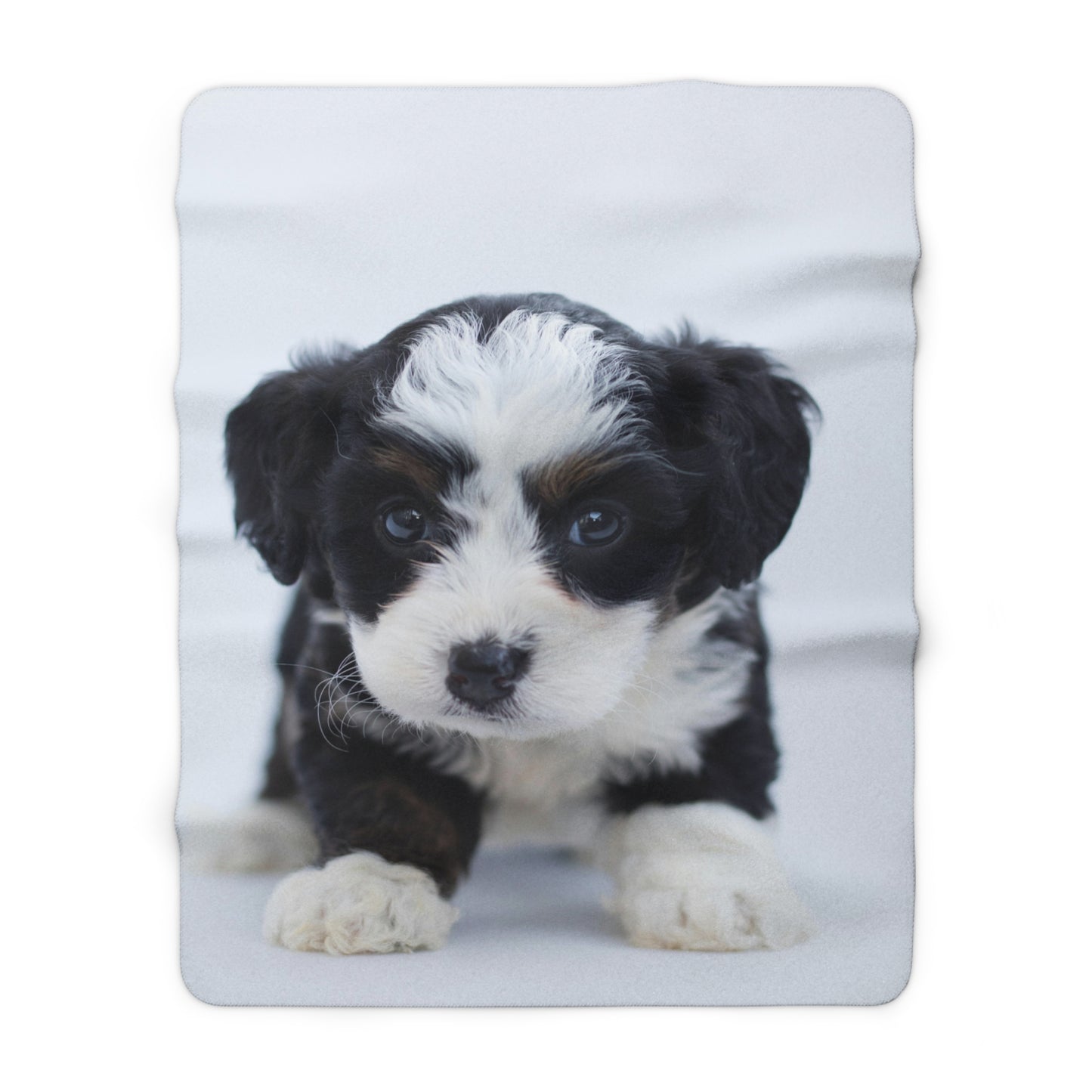 Custom Pet Image Sherpa Fleece Blanket