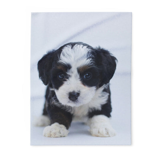 Custom Pet Image Arctic Fleece Blanket