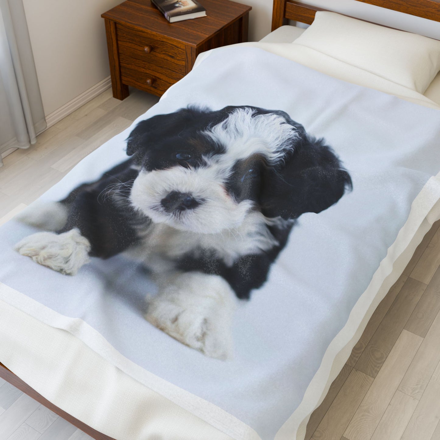 Plush Velveteen Blanket- Custom Pet Blanket